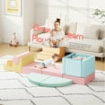 thumbnail image 6 of Advwin 12 Pcs Foam Climbing Blocks Set with Ball Pit for Toddlers, Soft Indoor Baby Playset for Crawling and Active Play, Multi Colors, 6 of 11