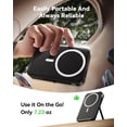 thumbnail image 2 of Batería Power Bank LENUTO Magsafe de 10000 mAh, 22,5 W, color negro, 2 of 8