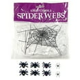 thumbnail image 2 of Jiaroswwei Halloween Spider Web Decoration,Halloween Fake Spiders Web Decor ,Large Stretchy Spider Web with Scary Haunted House Party Supplies 1 Pack, 2 of 8
