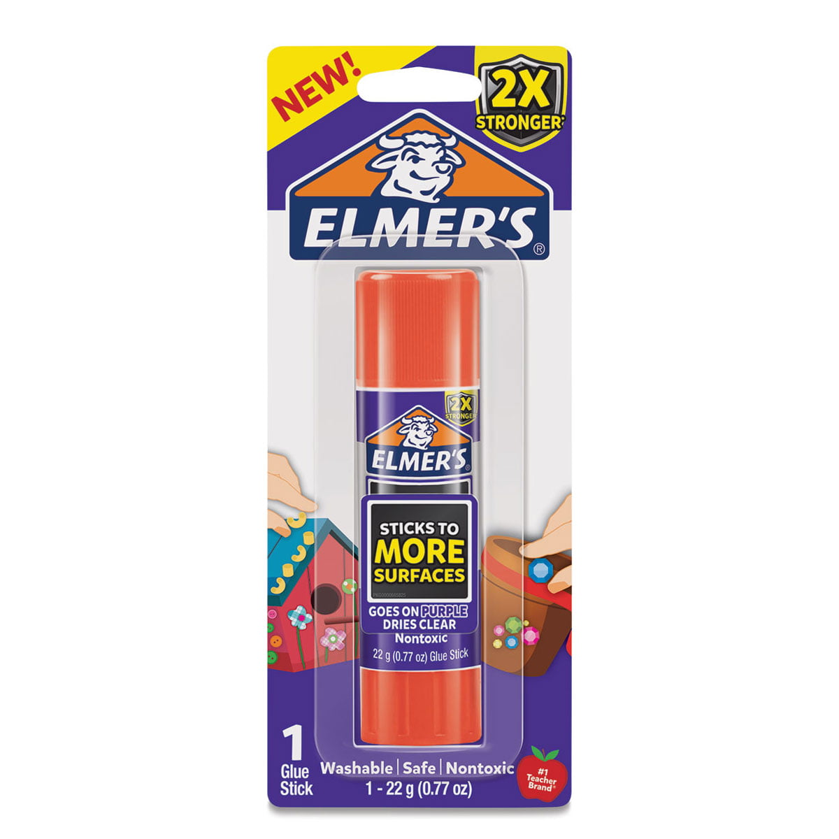 Elmer's Glue Sticks - 0.77 oz - ULINE - Pack of 12 - S-24382