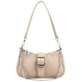 thumbnail image 2 of Sac Cool pour Femmes Y2K Couleur Unie Sacs Chic Hobo Sac Polyvalent pour Rendez-Vous, 2 of 8