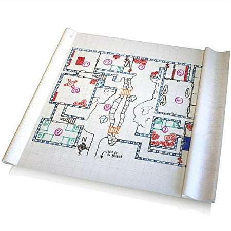 Battle Game Mat For Dnd D D Map Dry Erase Anti Stain