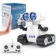 thumbnail image 1 of Robot musical de juguete, control remoto musical con sensor, intercomunicador, luces LED y ojos dinámicos., 1 of 6