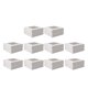 thumbnail image 2 of Cajas de panadería KGJQ de 10,1 x 10,1 x 6,3 cm, aptas para uso alimentario, ecológicas (10 unidades), 2 of 8