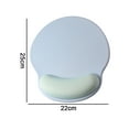 thumbnail image 2 of Ergonomic Candy-Color Mouse Pad, with Gel Wrist Rest Support, Non-Slip for Home Office Working, 2 of 6