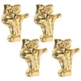 thumbnail image 1 of Miangastore 4pcs Box Leg Wood Case Corner Protector Zinc Alloy Jewelry Box Corner Protector, 1 of 8