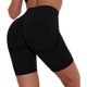 thumbnail image 5 of Qarigey Pantalones cortos de yoga Fitness Leggings Pantalones de entrenamiento a prueba de sudor Ajuste Push Up Suavidad Transpirable Multiusos Type2 NO2, 5 of 6