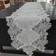 thumbnail image 5 of Camino de largo Simple Advancent mantel de encaje decorativa comedor cubierta antipolvo Blanco 35*70cm, 5 of 6