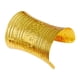 thumbnail image 2 of Brazalete Ancho Punk Hugo oro Joyería de pulsera de moda, 2 of 8