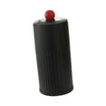 thumbnail image 3 of Portabrochas de maquillaje con elevación automática y tapa antipolvo para tocador de baño. Negro, 3 of 8