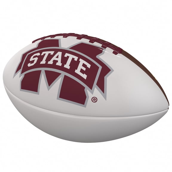 Mississippi State Bulldogs Official Size Logo Autograph Football
