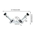thumbnail image 2 of Herunwer Pince de Tube Réglable pour Soudure et Menuiserie, Pinces d'Angle en Aluminium, Tube en Acier Inoxydable à Angles Multiples, Serrage Rapide, 2 of 6
