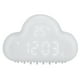 thumbnail image 4 of Forma de Nube Magnético Digital Temperatura Snooze Nube Reloj Alarma Despertador Calendario Activación por Voz Blanco, 4 of 8