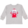 thumbnail image 3 of Inktastic Valentine's Day Gum-ball Machine Boys or Girls Long Sleeve Toddler T-Shirt, 3 of 5