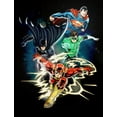thumbnail image 2 of Group Art Justice League Youth Boys Black T-Shirt-XS, 2 of 4
