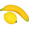 thumbnail image 1 of Percussion Shaker Musical Instrument for Children Cartoon Look Banana Shape Yellow 2Pcs, 1 of 5