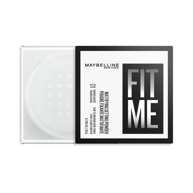 Maybelline New York Fit Me Loose Powder, 16H Shine Control, Translucent