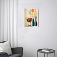thumbnail image 4 of Abstract Wine Glass Aesthetics Wall Pictures Modern Bathroom Decor for Office Bedroom Kitchen Dining Room 12x16 Inch, 4 of 7