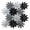 Black/Gray, variant on Andova Tiles Brown /Tan Stone Wall Tiles for Fireplace Bathroom