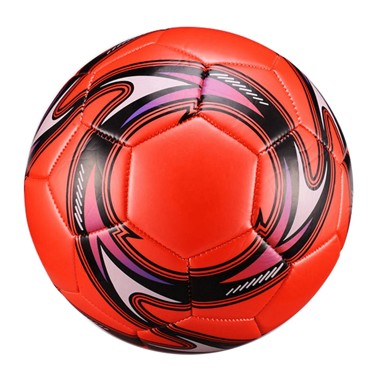 5X Professional Soccer Size 5 Official Soccer Training Football Competition Outdoor Football Red