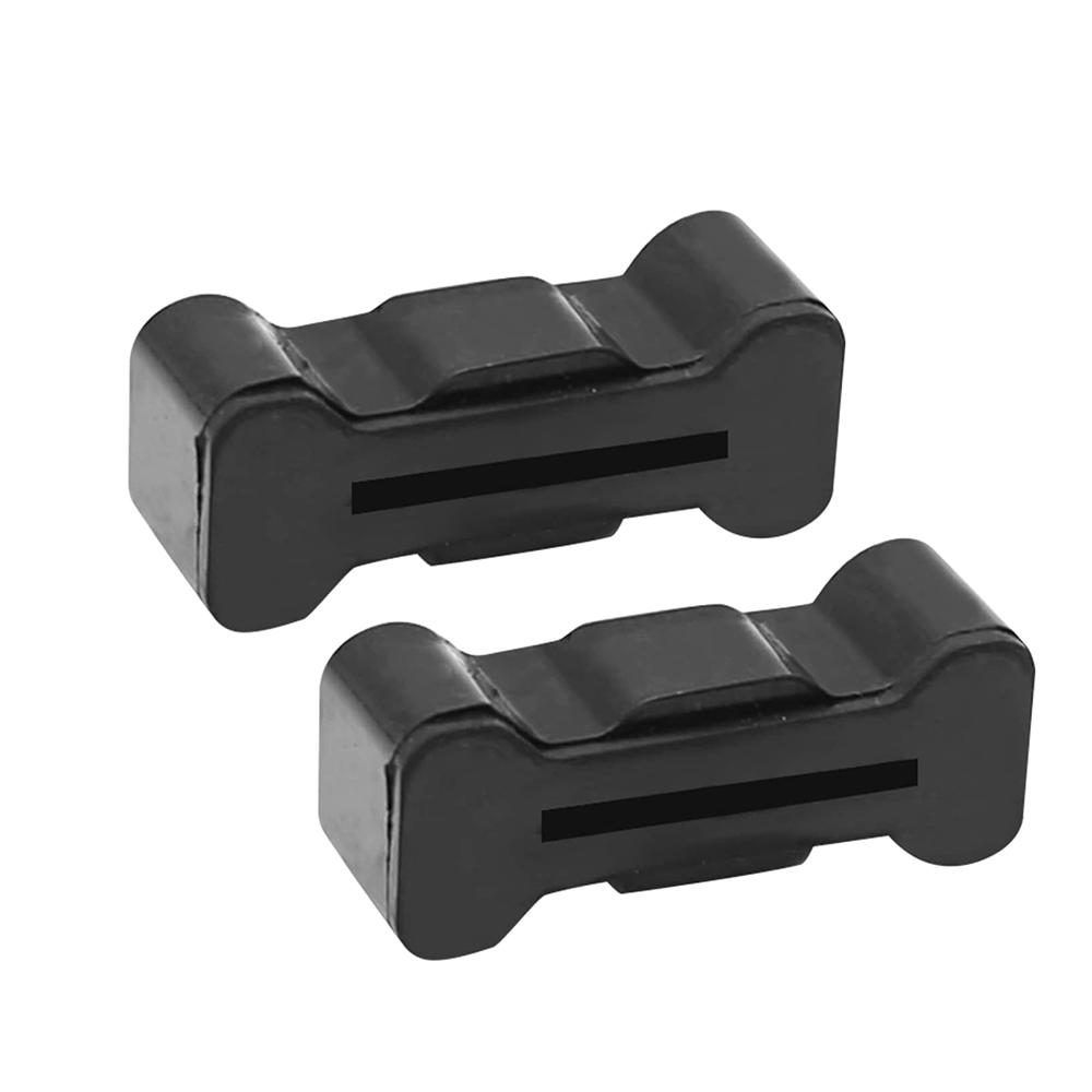 2x Rear Tailgate Rubber Latch Bumper For 19942004 Chevy S10 GMC Sonoma