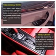 thumbnail image 6 of 1pcs Black Car Glossy Carbon Fiber Vinyl Film Auto Interior Wrap Stickers 6D -Accessories, 6 of 8