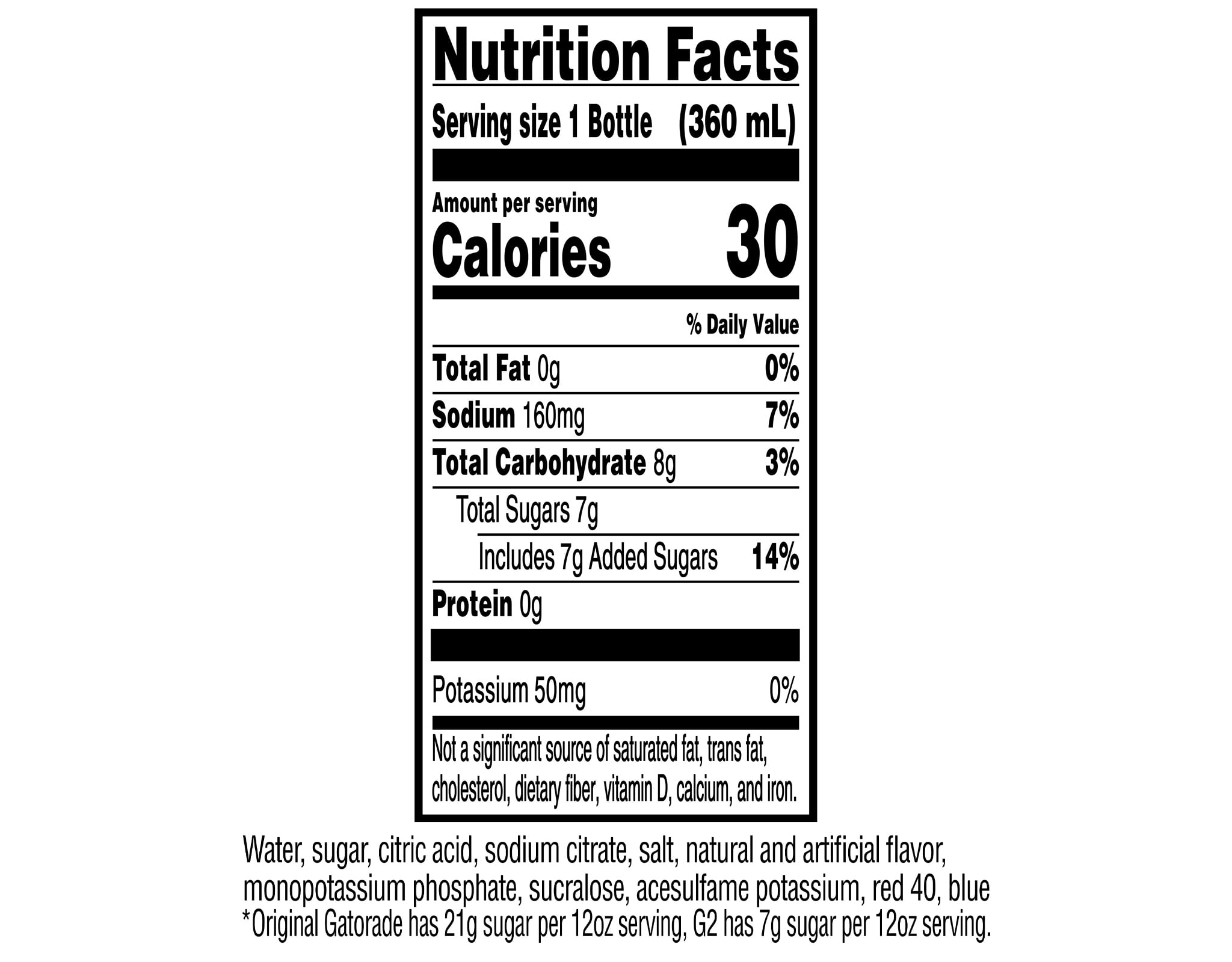 Gatorade G2 Thirst Quencher 24 x 12 oz. - Grape