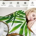 thumbnail image 3 of JRXY Coconut Throw Blanket Tropical Fruit Pattern Throw Blanket for Bed Sofa Couch Boys Girls Room Fresh Coconuts Decor Plush Blanket Summer Fuzzy Throw Blanket Throw White, 3 of 6