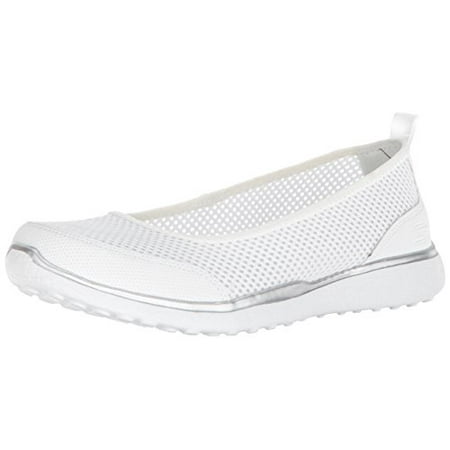 Skechers Sport Women's Microburst-Sudden Look Sneaker,White Slate,7.5 M