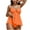Orange-04, variant on DISKEBUISS Swimsuit for Women Plus Size Padded Halter Bathing Suit with Briefs Two-Piece Sets S-XXL