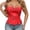 Red, variant on Lacework Corset Tops for Women Textured Sheer Floral Lace Overbust Bustier Going out Top