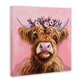 thumbnail image 2 of Stupell Industries Eclectic Grace Of The Glen Canvas Art, 30 x 30, by Lucia Stewart, 2 of 8