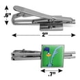 thumbnail image 3 of Looney Tunes Road Runner Square Tie Bar Clip Clasp Tack- Silver or Gold, 3 of 6