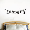thumbnail image 4 of Cateissary Etiqueta de pared decorativa para lavandería, calcomanía de pared impermeable de PVC, papel tapiz extraíble para Puerta del Decoración del hogar, 4 of 5