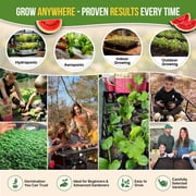Organo Republic - 7 Melon & Watermelon Seeds Varieties - 480+ Non GMO Heirloom Garden Seeds