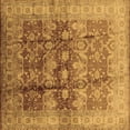thumbnail image 1 of Ahgly Company Indoor Square Oriental Brown Industrial Area Rugs, 8' Square, 1 of 4