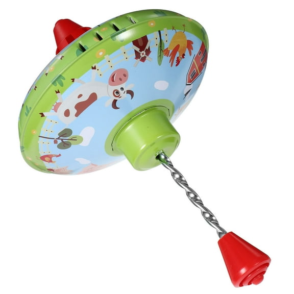 BESTOYARD 1PC Old Fashioned Toys for Kids Twistymania Iron Sheet for Children Rotating Play