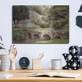 thumbnail image 6 of Luxe Metal Art 'Old Stone Barn and Bridge' by Lori Deiter, Metal Wall Art, 16"x12", 6 of 9