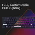 thumbnail image 4 of Trailhead 65% Mechanical USB Wired Gaming Keyboard, TTC Linear Custom Switches, Programable RGB, Hot-Swappable, Deep Thock Creamy Sounding PC Keyboard, Pre-lubed (BLACKICE), 4 of 4