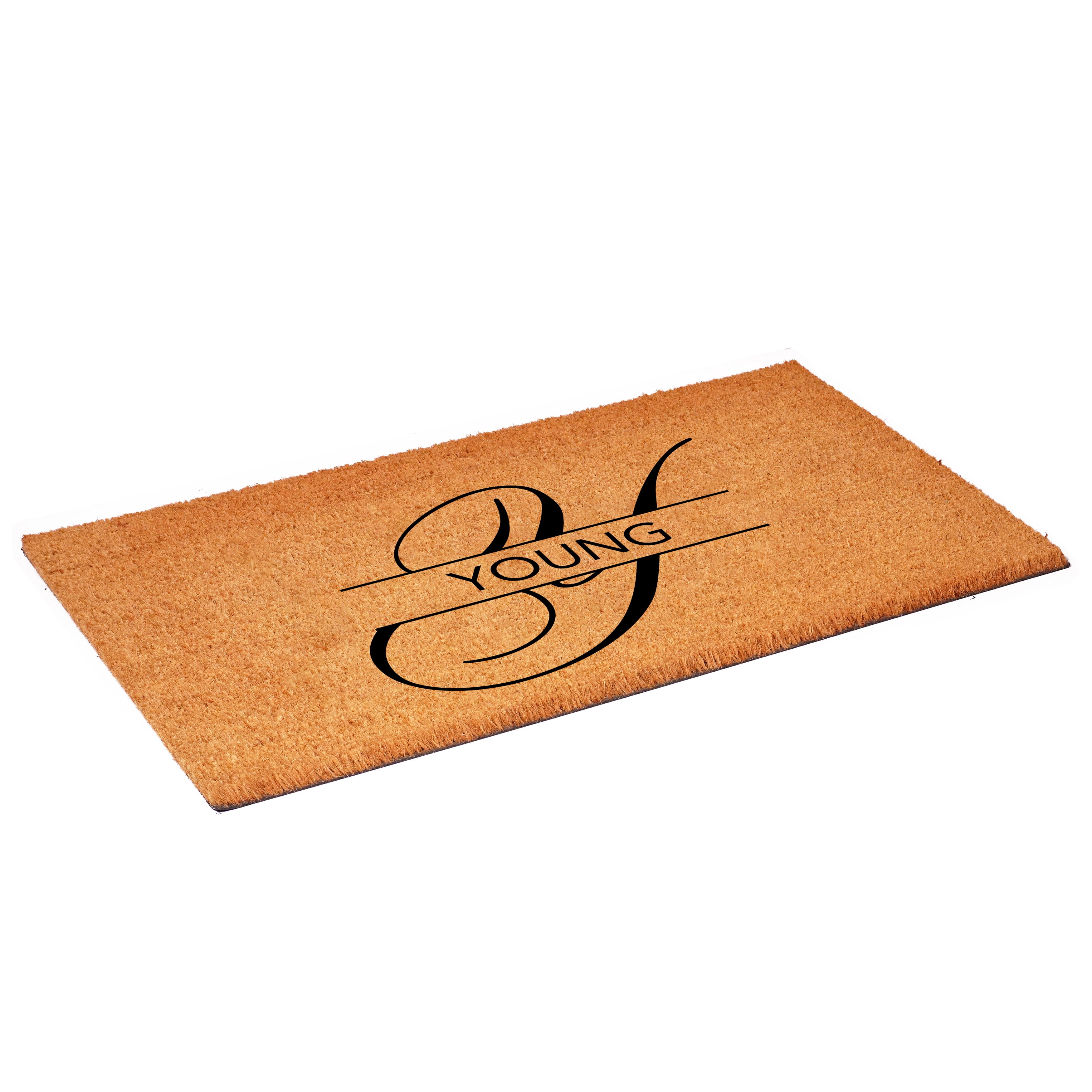 Calloway Mills 111072436 Young Personalized Doormat 24" x 36"