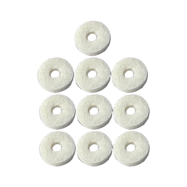 Arandelas de fieltro CUTICAT 10 piezas para instrumentos de viento metal