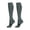 Gray -AK11, variant on Domzle Compression Socks Comfortable & Supportive Soft Fabric, Cushioned Footbed, Arch Support , Knee High Support Socks,for Daily Wear Hot Pink