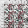 thumbnail image 2 of oneOone Tissu Popeline de Coton Sergé Rouge pour Enfants Matériel de Robe Animal Tissu Imprimé Tissu au Mètre 56 Pouces de Large, 2 of 4