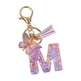thumbnail image 4 of Llavero con alfabeto inglés para mujer, ideal como llavero para bolso. M, 4 of 9