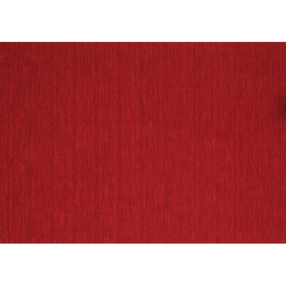 Ahgly Company Indoor Rectangle Abstract Red Contemporary Area Rugs, 4' x 6'