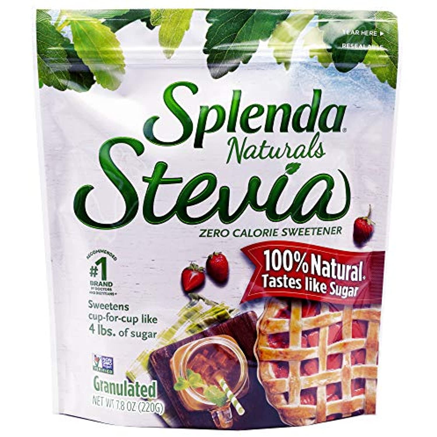 Splenda Naturals Stevia Sweetener For Baking No Calorie, All Natural