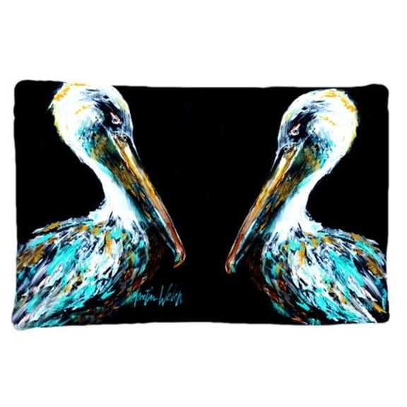 Dressed In Black Pelican Moisture Wicking Fabric Standard Pillowcase