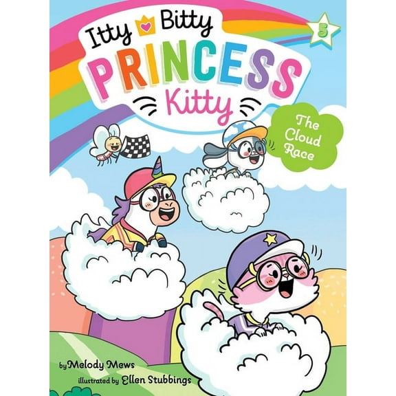 Itty Bitty Princess Kitty The Cloud Race, Book 5, (Hardcover)