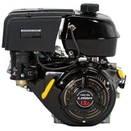 15HP Electric and Recoil Start Horizontal Shaft Engine with 18 amp ...