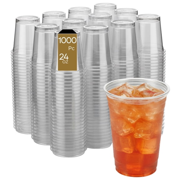 Cold Cup, 24oz Clear Cup (PET), 98mm